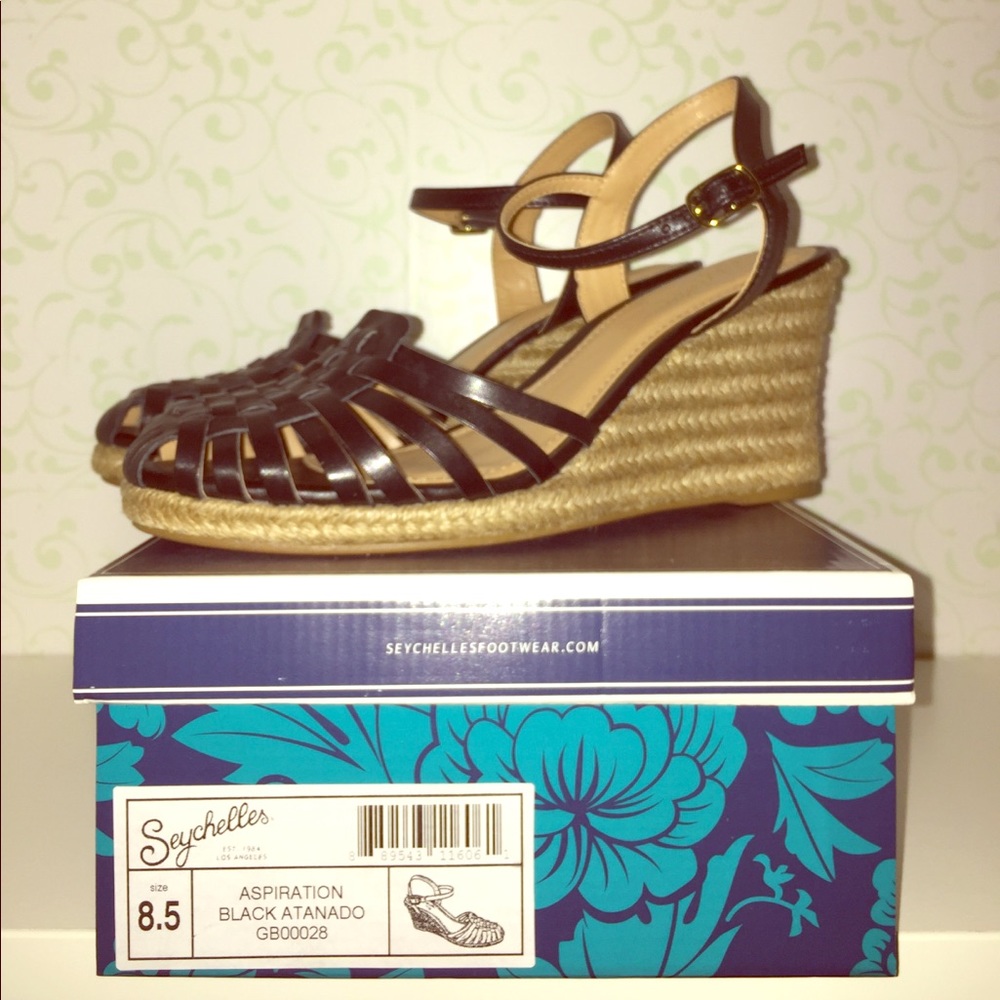 Seychelles Aspiration Caged Wedge Sandal