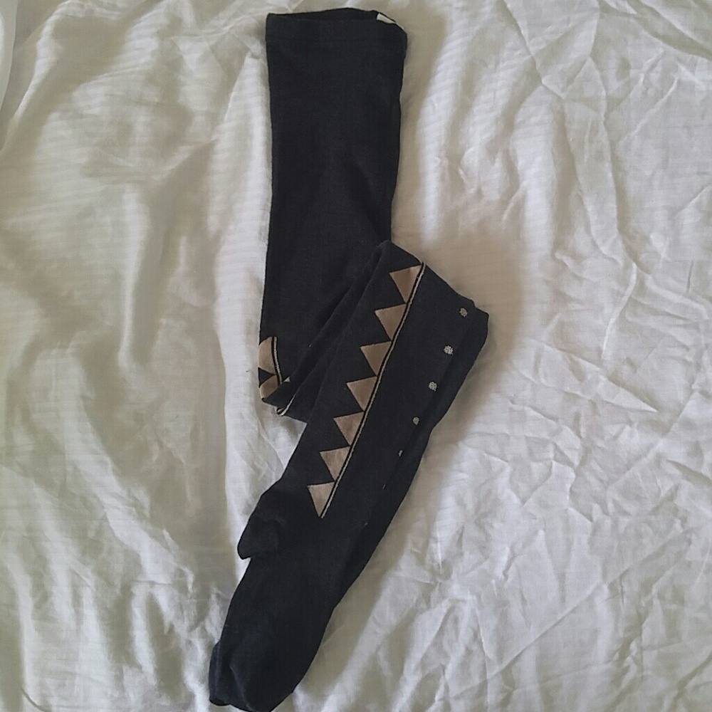 Anthropologie Knit Patterned Leggings (S/M)