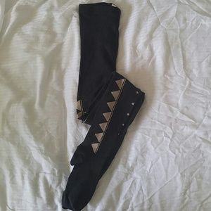 Anthropologie Knit Patterned Leggings (S/M)