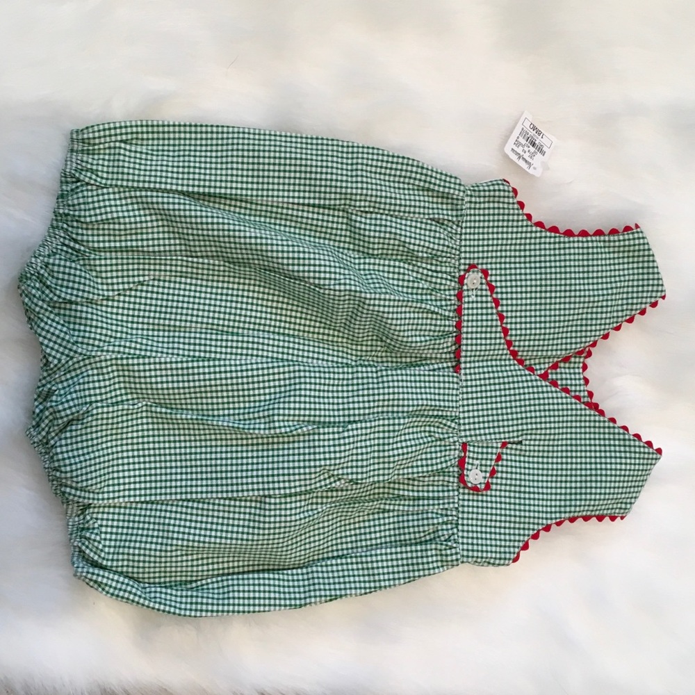 New. Vive la Fete Garden motif toddler romper - Picture 3 of 5