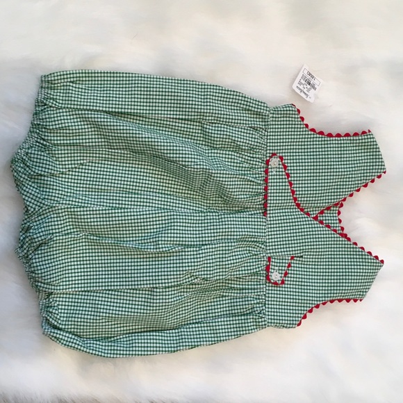 New. Vive la Fete Garden motif toddler romper - Picture 3 of 5