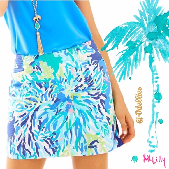 Lilly Pulitzer Marigold Skort Wade and Sea - Picture 1 of 4