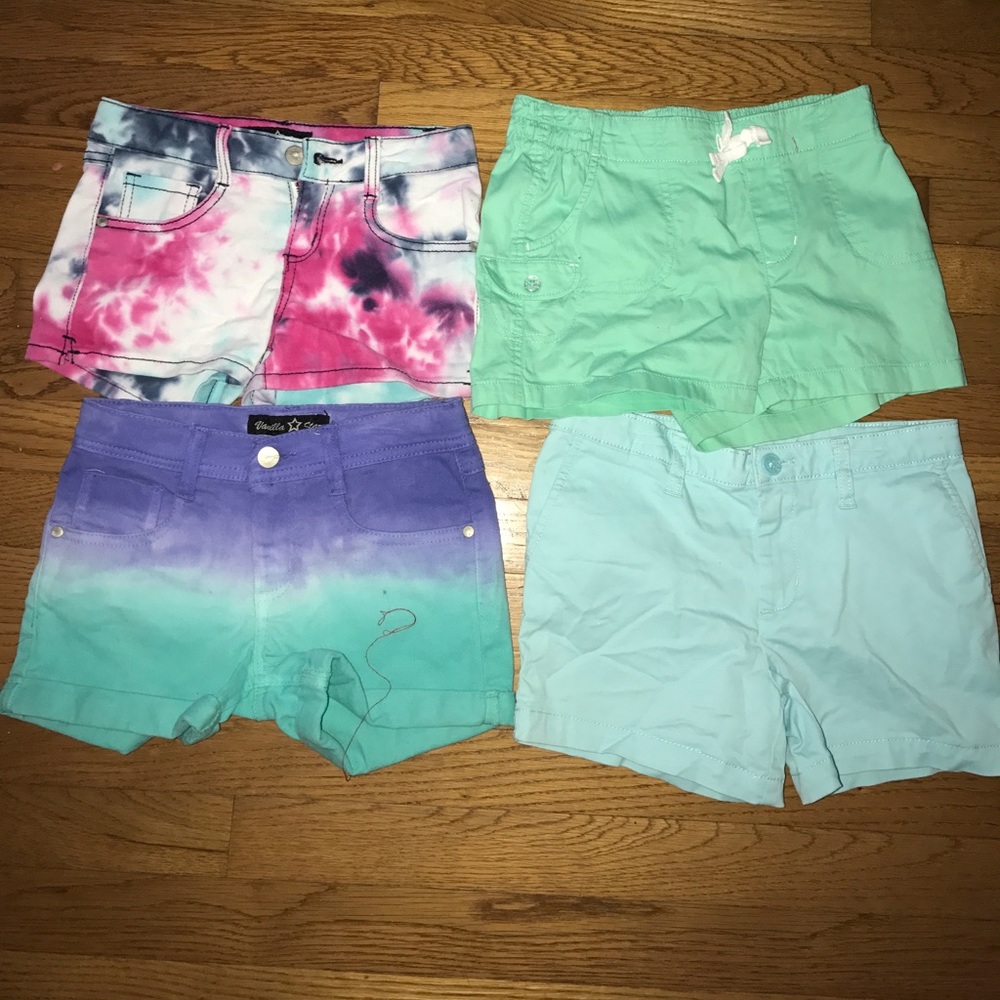 GIRLS VANILLA STAR SHORTS