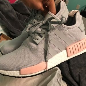 Grey women's adidas NMD