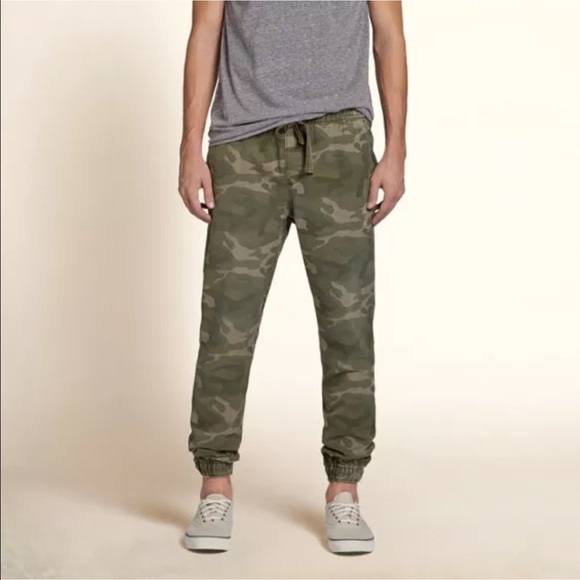 67 off Hollister Other Mens Joggers by Hollister Camo Pants from