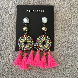 Baublebar Mosaic Tassel Drops Earrings