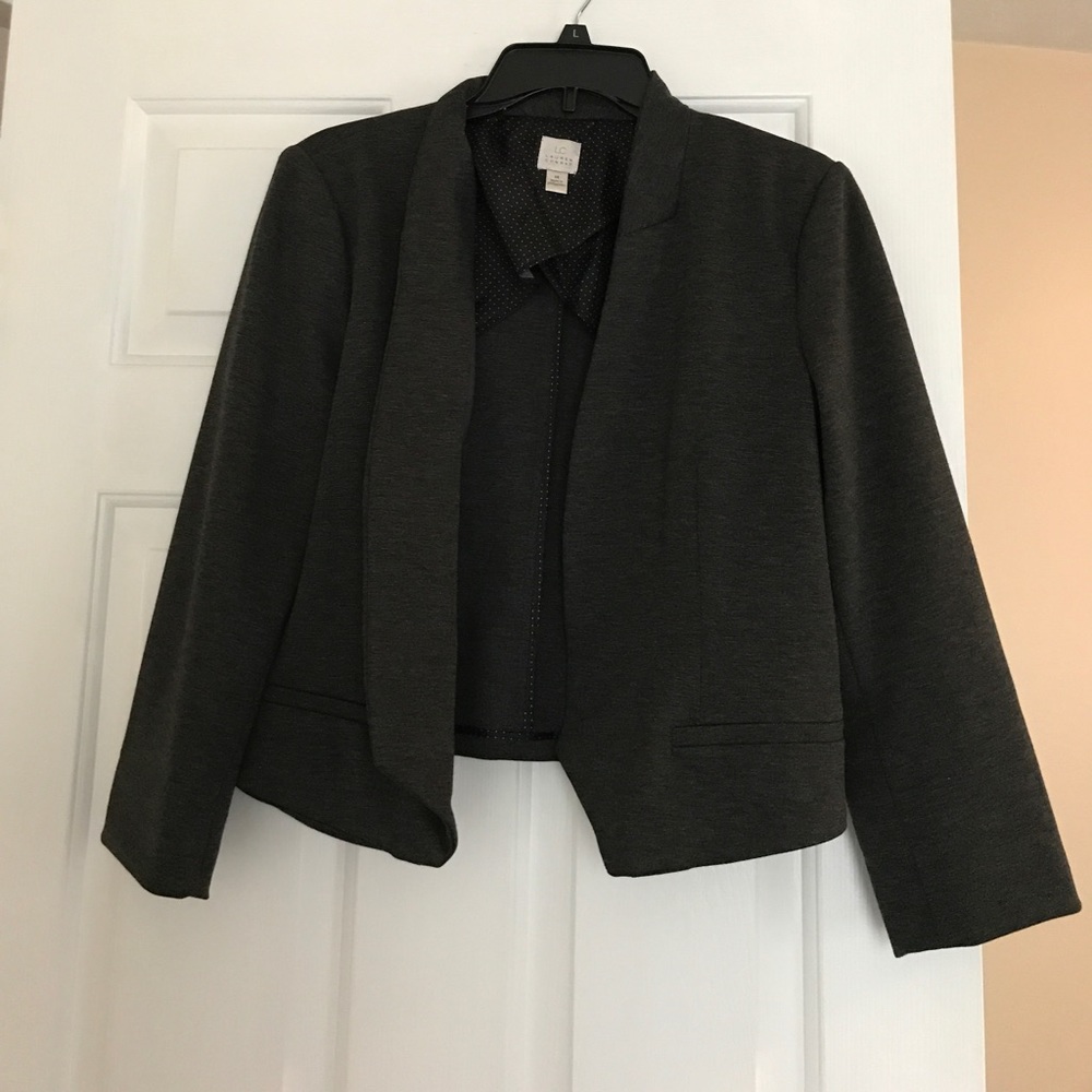 Lauren Conrad blazer.  Grey.  Worn twice