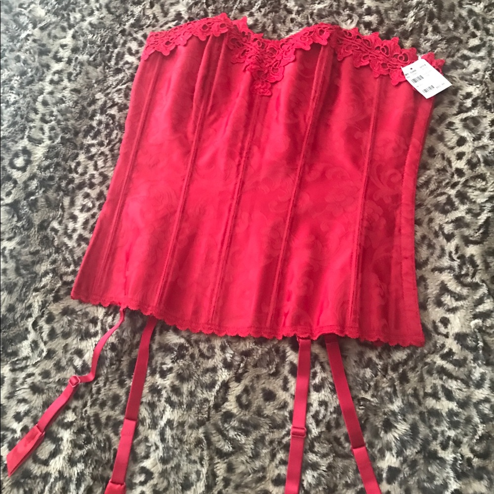 Red corset