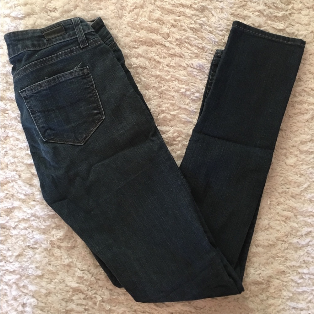 Paige dark denim skinny jeans