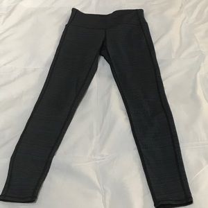 AthletA High Waist Jacquard Chaturanga Tights