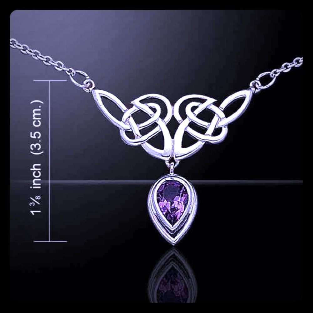 Celtic Knotwork .925 Sterling Silver Necklace