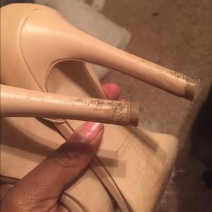 Damage to Zara heel