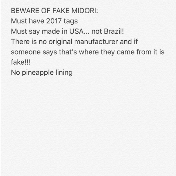 BEWARE OF FAKE MIDORI - Picture 4 of 5