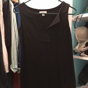 Black mini dress