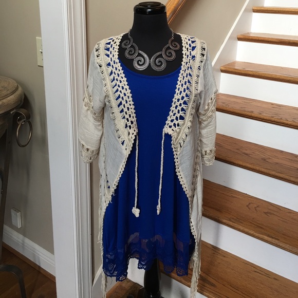 Antique LOOK Silver Necklace.   Statement Necklace - Picture 3 of 4