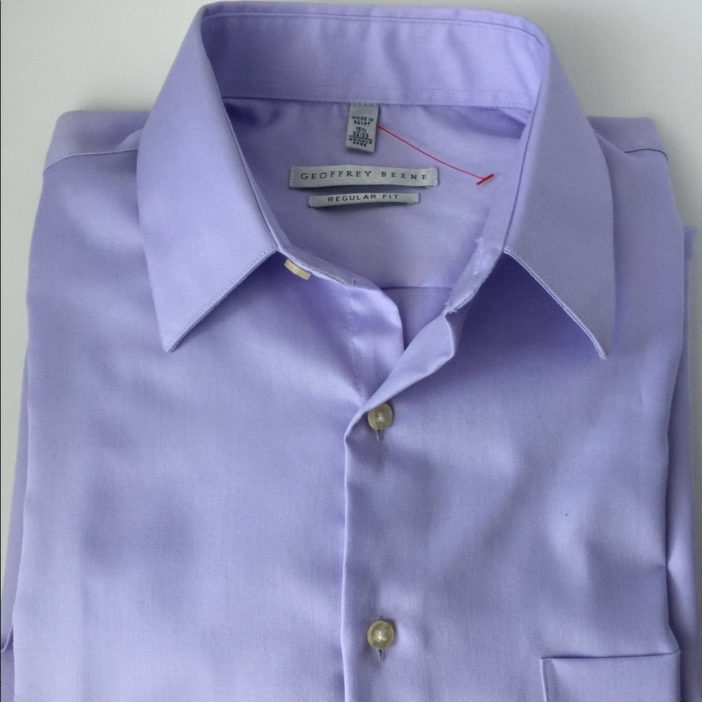 Geoffrey Beene Mens Dress Shirts Long Sleeve