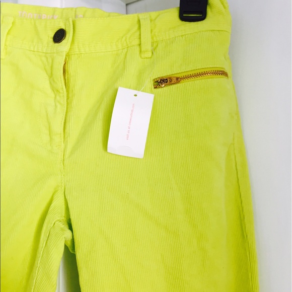 Bright Neon Crewcuts Toothpick Corduroy Pants - Picture 2 of 3