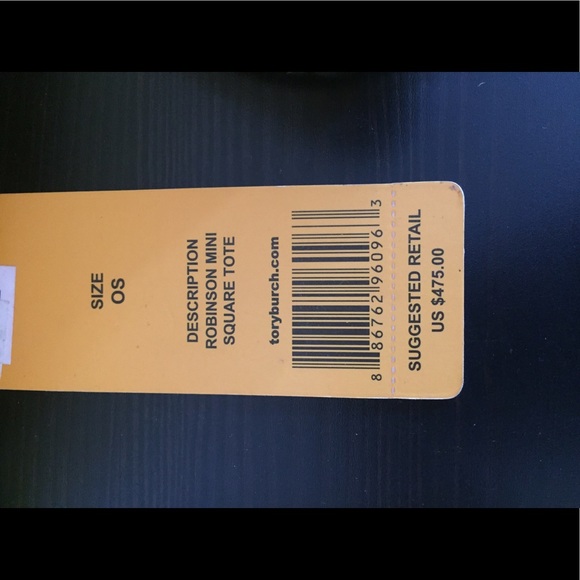 Tory Burch Robinson Mini Square Tote - Picture 2 of 2