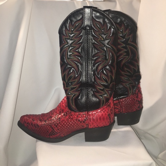 Men snake skin boots only worn by women  NOT FOR SALE main image 6