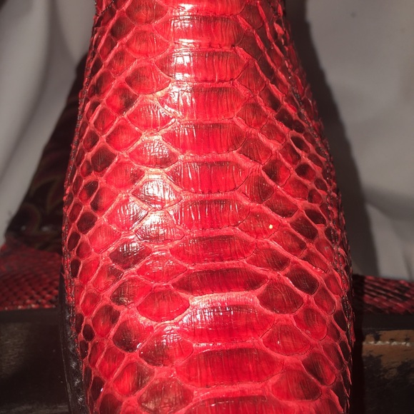 Men snake skin boots only worn by women  NOT FOR SALE main image 7