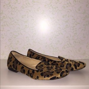Wanted Leopard Loafers
