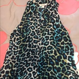 Decree leopard print tank