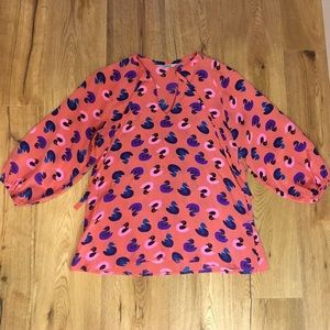 Tucker duck blouse