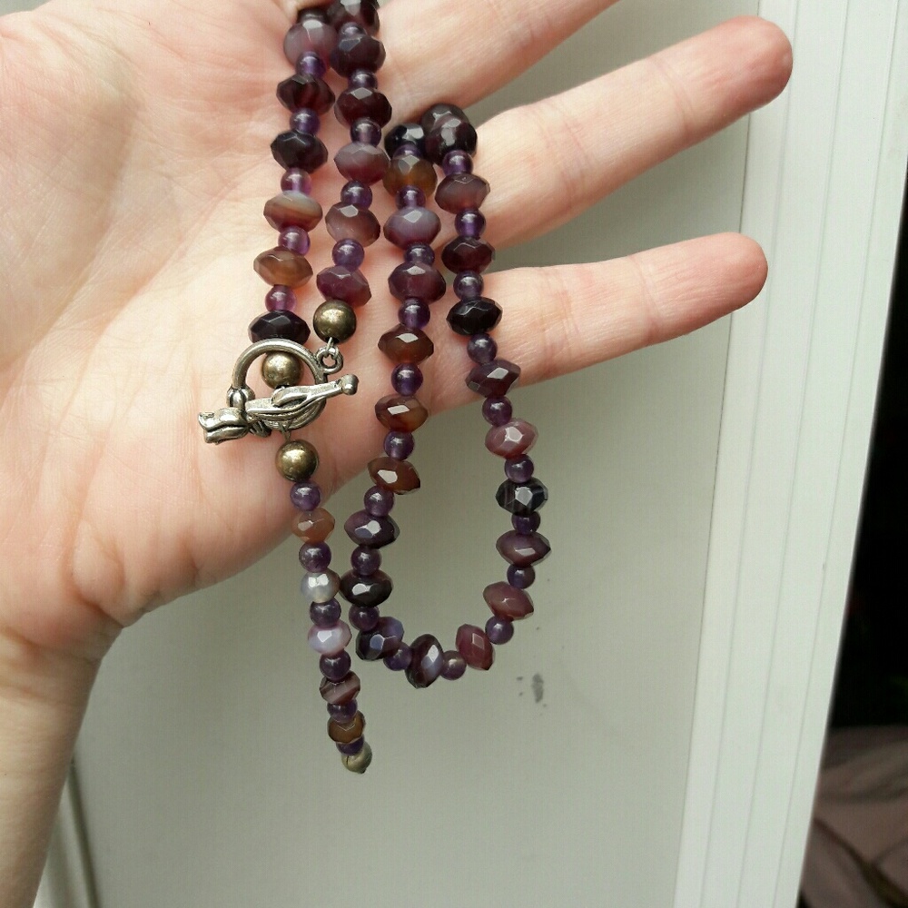 Vintage Amathist necklace