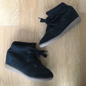 Isabel Marant Bobby suede wedge sneakers