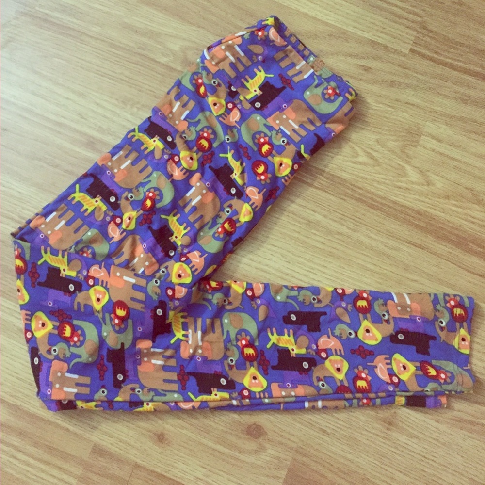 Lularoe OS Animal Leggings