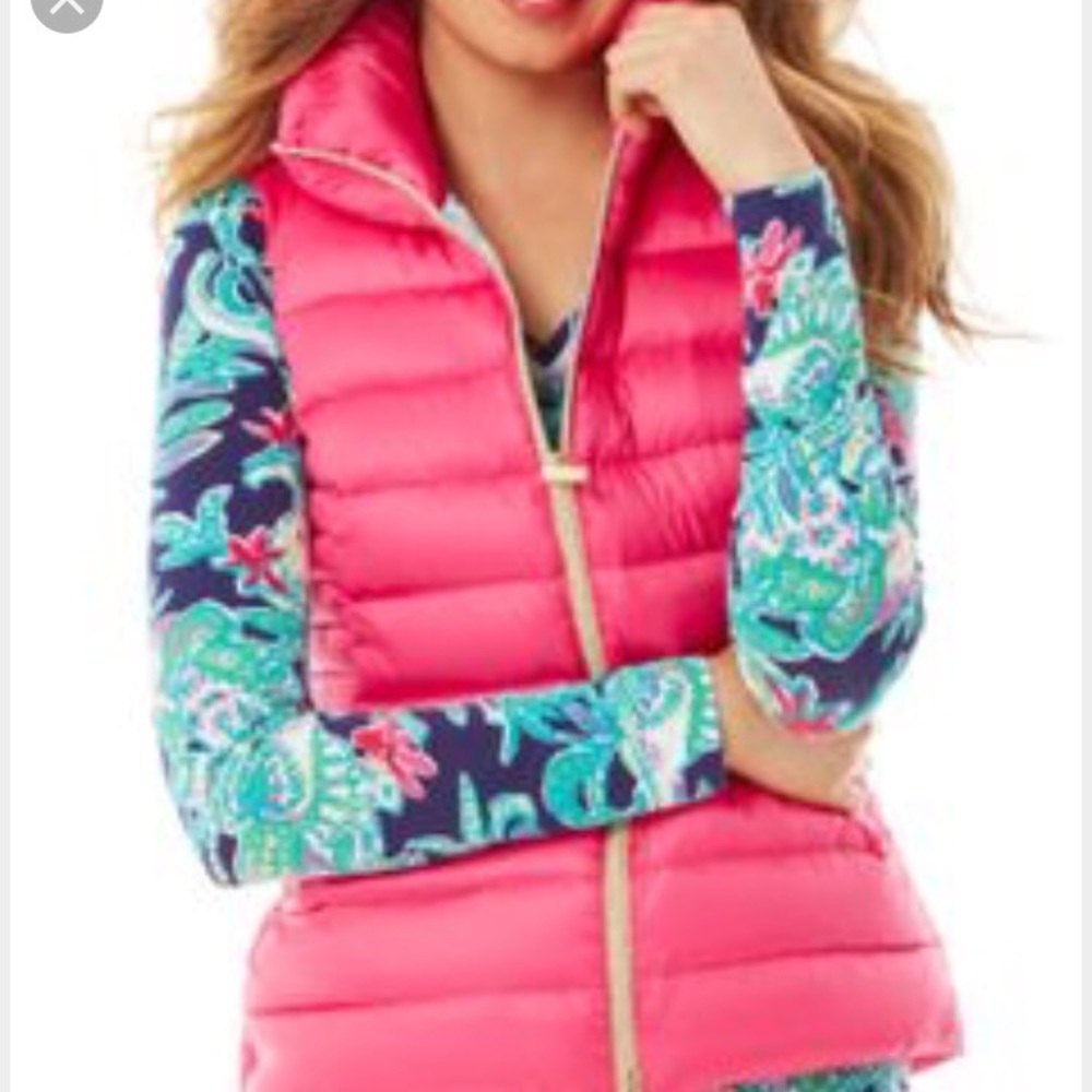 Lilly Pulitzer Vest- barely worn