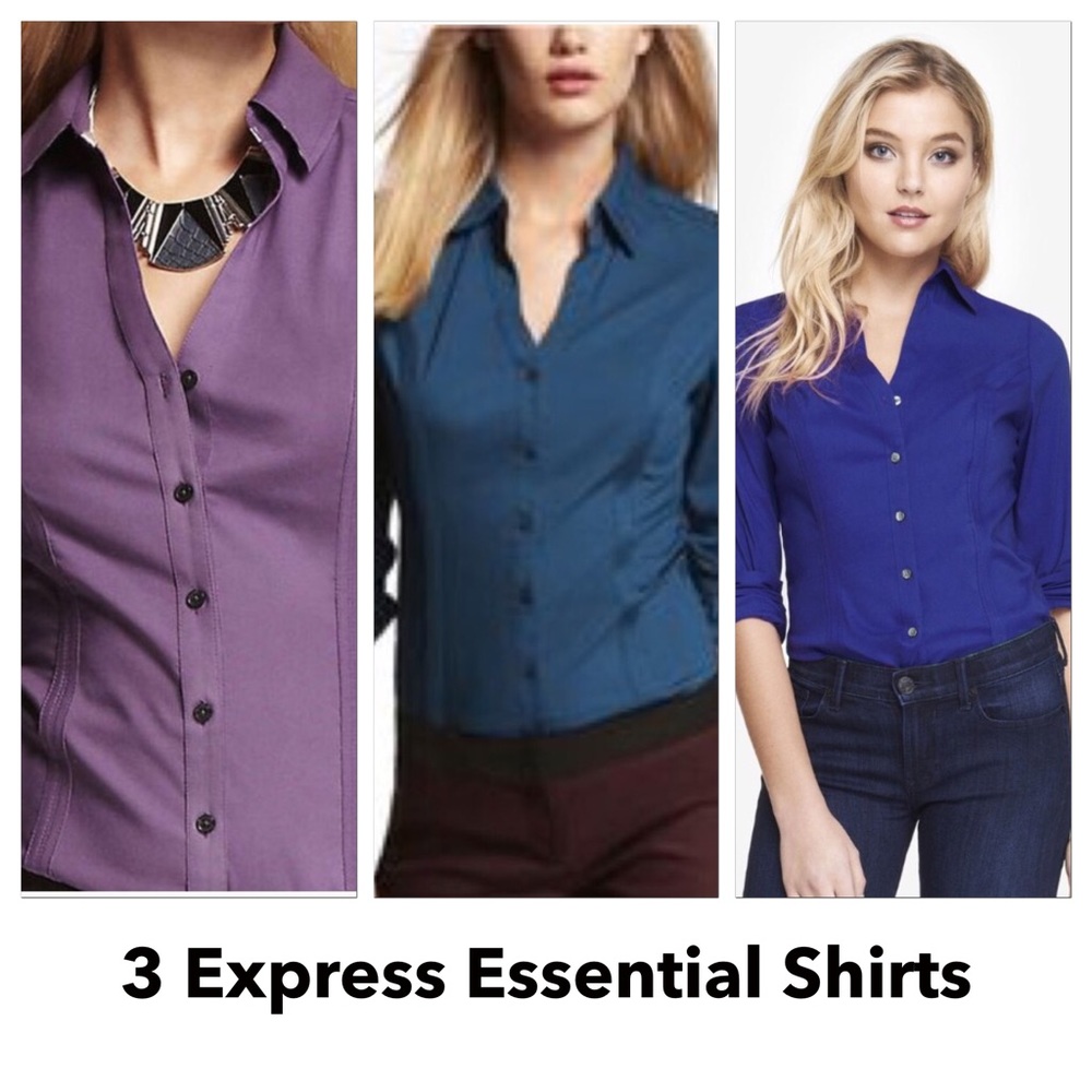 ~ Moving Sale ~ Express Essential Shirt x3