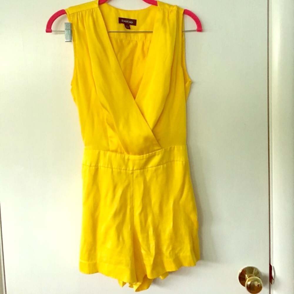 xxs bright yellow BeBe Romper