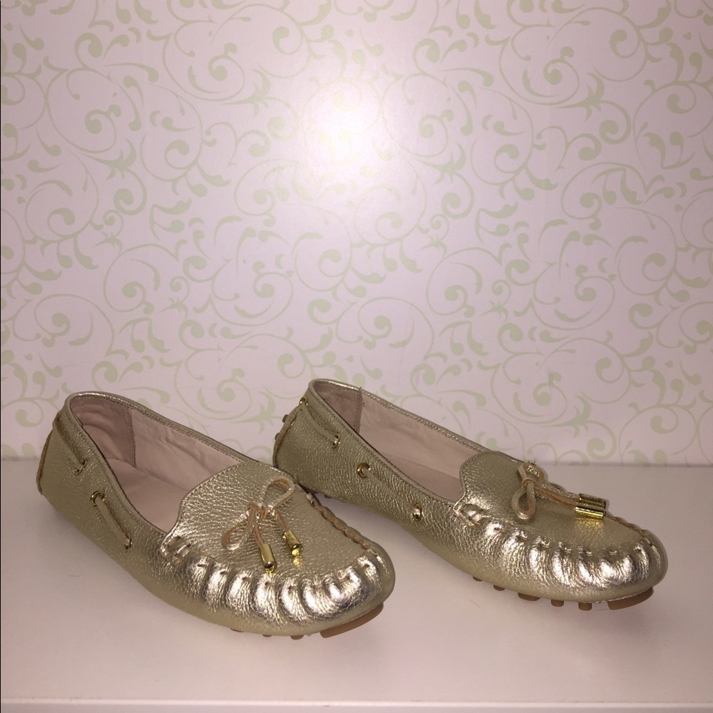 Cole Haan Gold Tasseled Loafers *REPOSH*