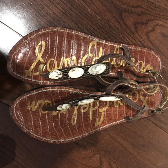Sam Edelman Shoes - San Elderman Beaded size 8.5 Sandals