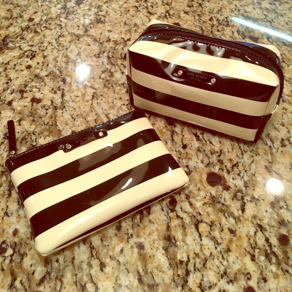 Kate Spade pouch set