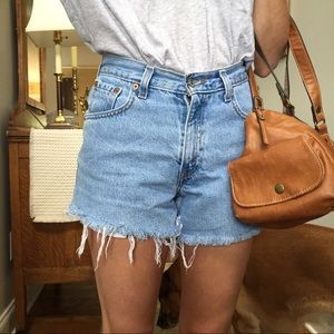 Levi high waisted shorts
