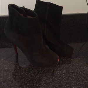 Christian Louboutin booties!