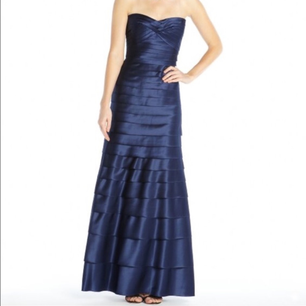BCBC Max Azria Flo Dress in Blue Depth color- New