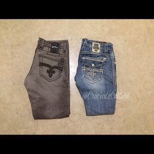 Mens Rock Revival Jeans Size34. second pair size34
