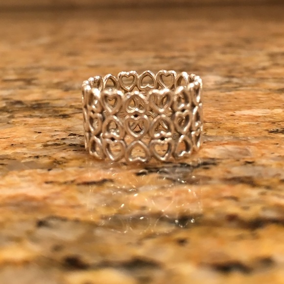 Tiffany & Co. Jewelry - Tiffany Heart Ring. Size 5
