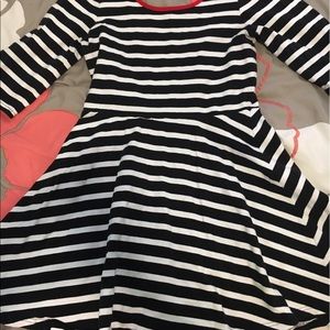 Express Black and White Dress