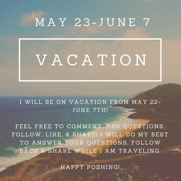 ON VACATION!
