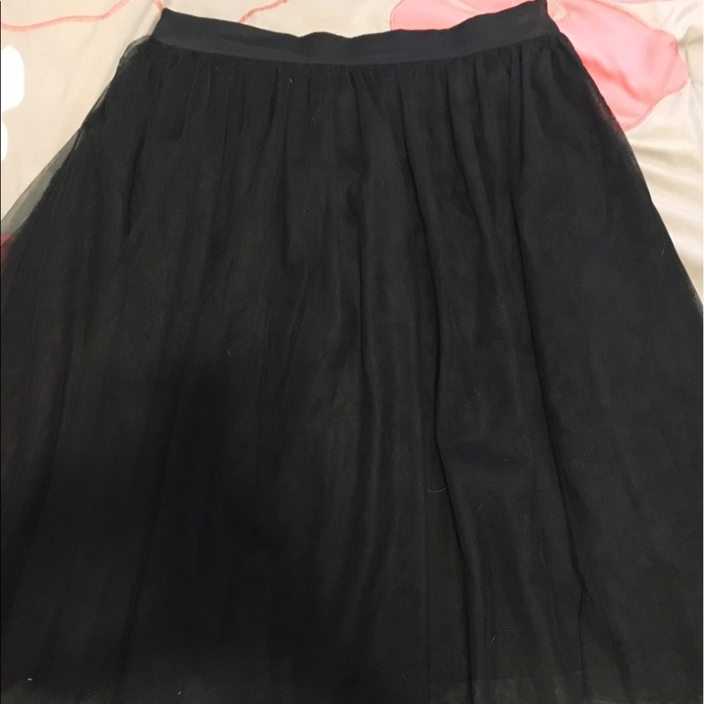 Black tutu skirt