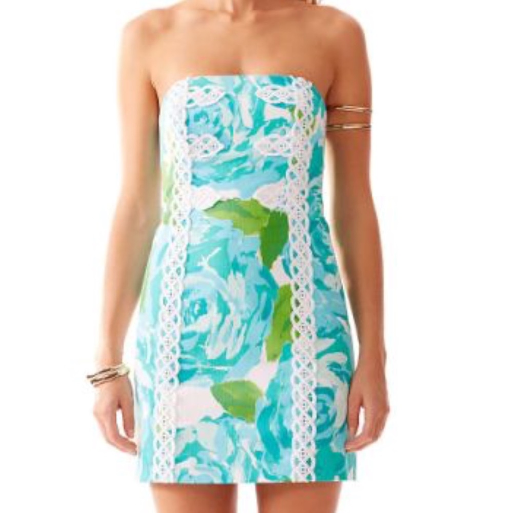 Lilly Pulitzer Tansy Dress, Poolside Blu