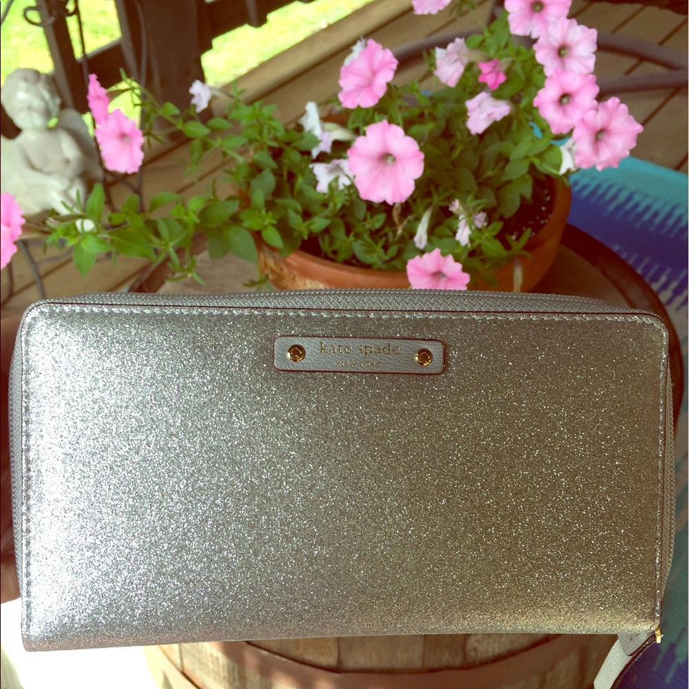 Kate Spade Haven Lane Holidays Glitter Wallet