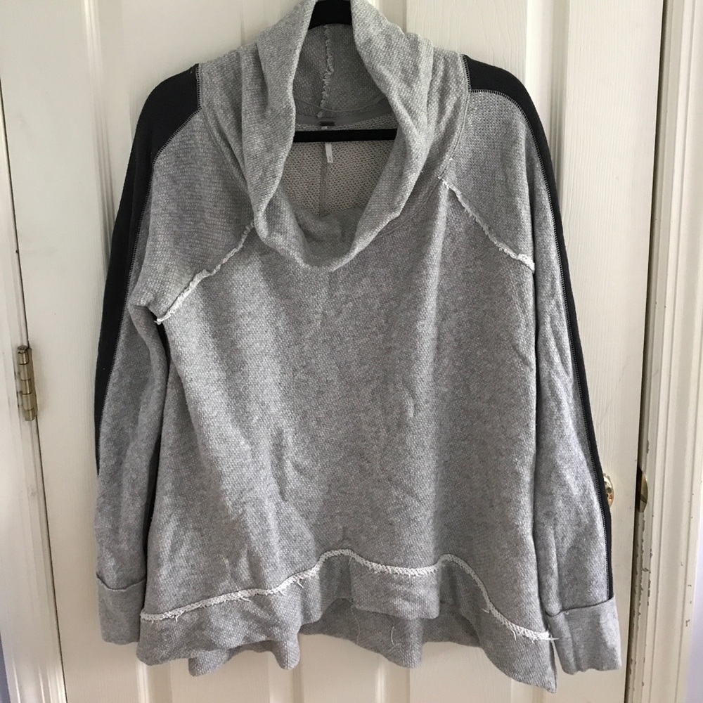 Free people cowl neck sweatshirt