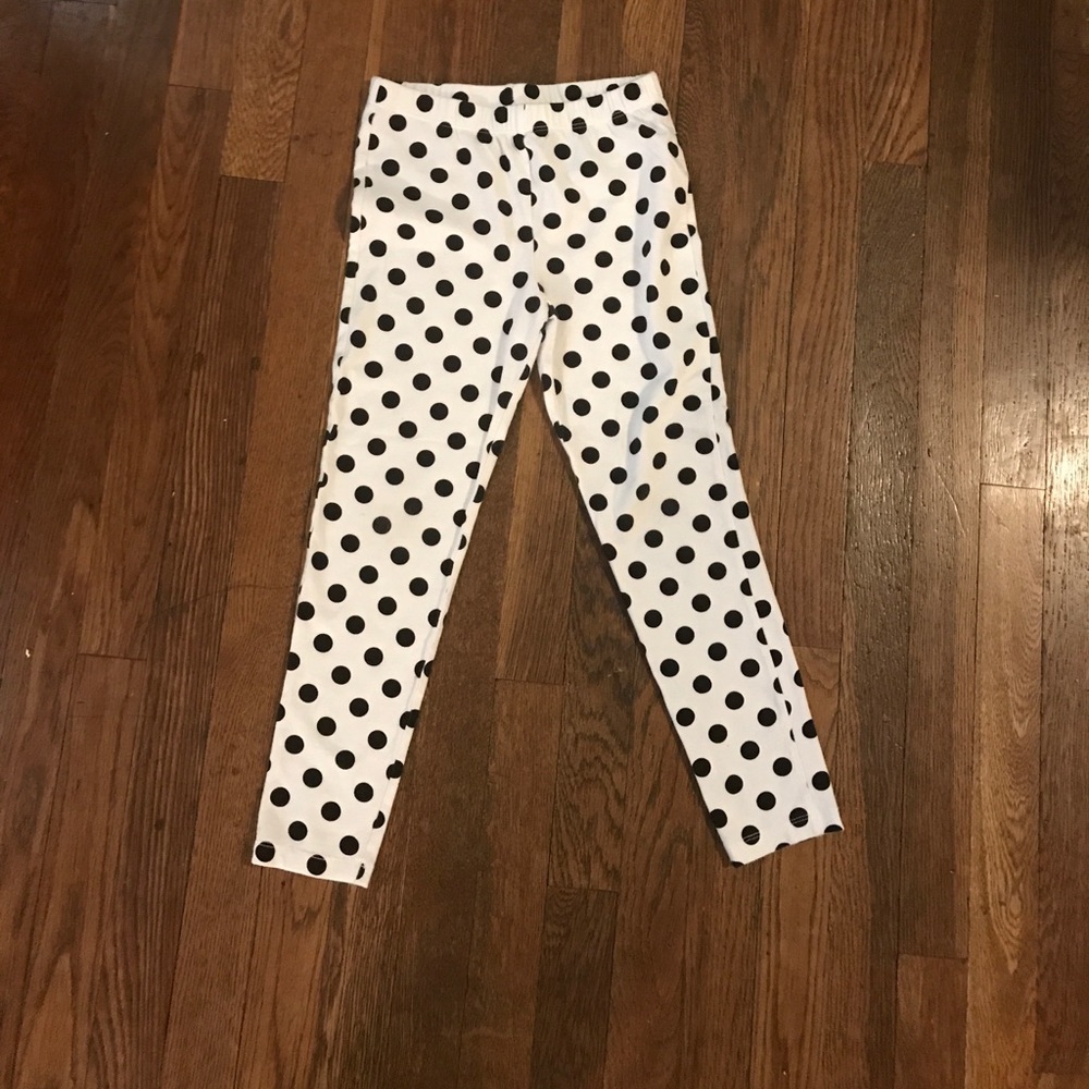 Polka dot leggings