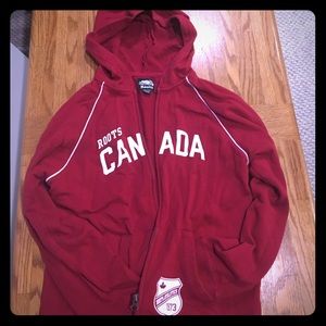 Roots Canada hoodie - full zip with pockets