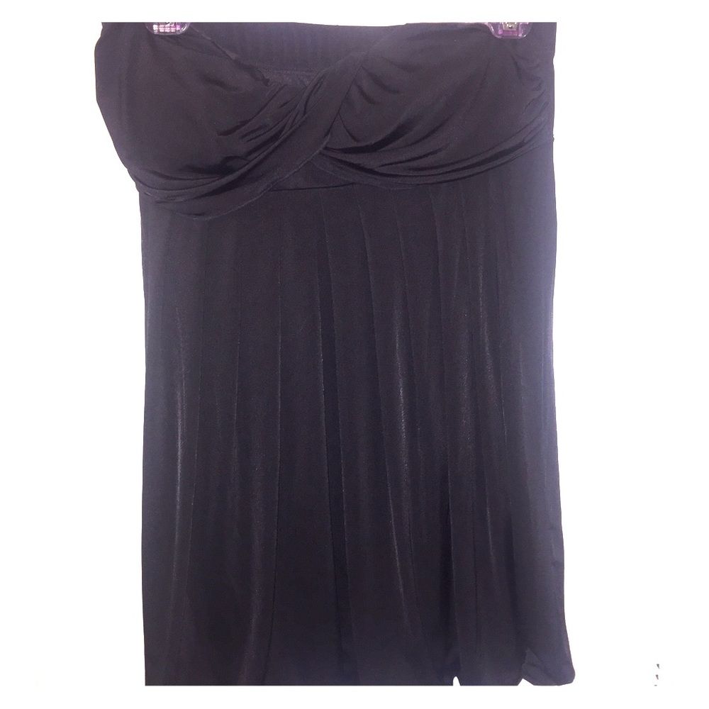 Speechless strapless black cocktail dress